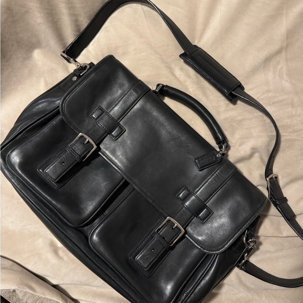 Vintage Coach Leather Briefcase